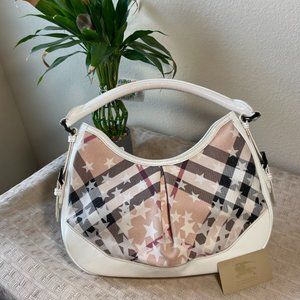 Burberry - Nova Printed Stars Hernville Small Hobo